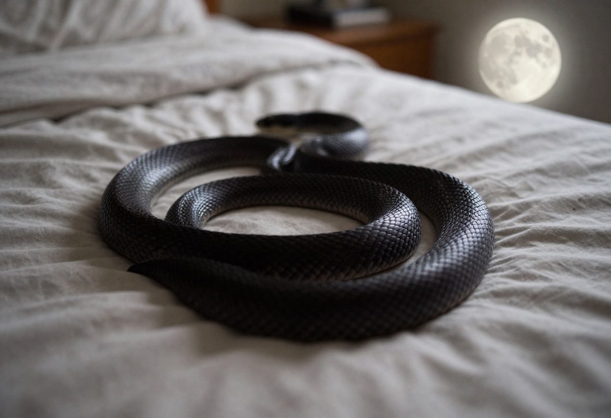 Rüyada Siyah Yılan Görmek: Tehlike mi, Bilgelik mi?
